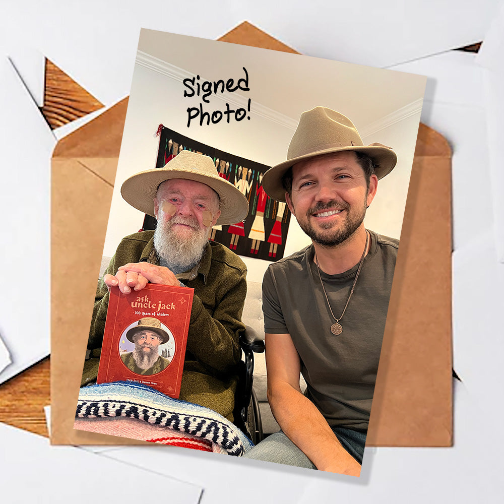 The Ask Uncle Jack Signed Color Photo