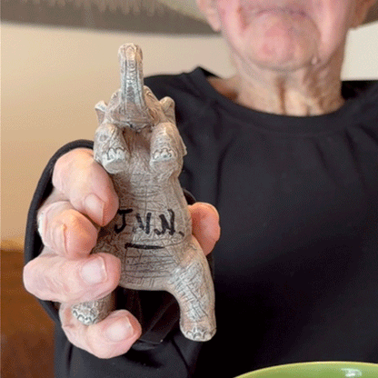 The Ask Uncle Jack Limited Edition "Signed" Elephant